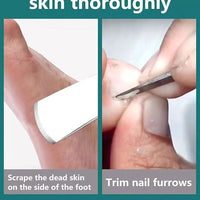 5 Pieces Pedicure Knife Set with Storage Case